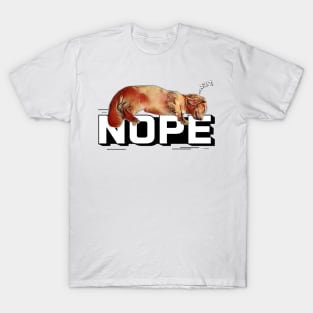 Nope - Dachshund T-Shirt